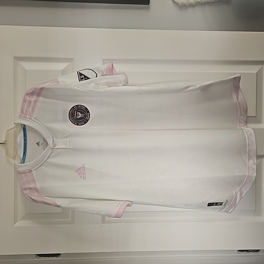Adidas Inter Miami CF Home Authentic Jersey, white l, XL